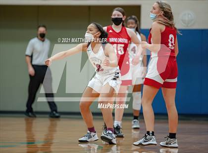 Thumbnail 1 in Wayne Christian vs Trinity Christian (NCISAA State Tournament - Third Round) photogallery.