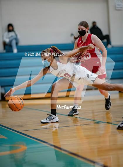 Thumbnail 3 in Wayne Christian vs Trinity Christian (NCISAA State Tournament - Third Round) photogallery.