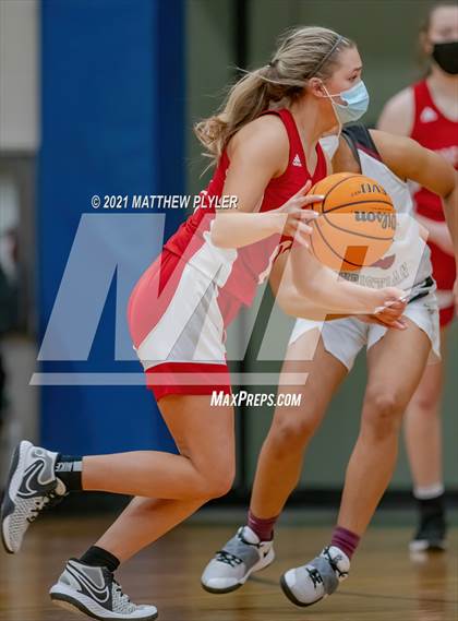 Thumbnail 1 in Wayne Christian vs Trinity Christian (NCISAA State Tournament - Third Round) photogallery.