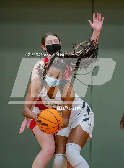 Thumbnail 1 in Wayne Christian vs Trinity Christian (NCISAA State Tournament - Third Round) photogallery.