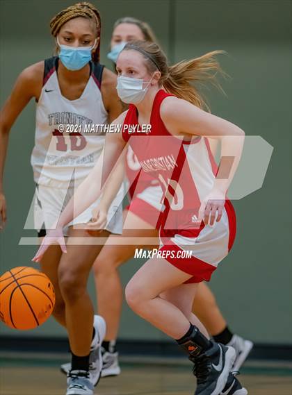 Thumbnail 1 in Wayne Christian vs Trinity Christian (NCISAA State Tournament - Third Round) photogallery.