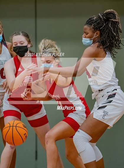 Thumbnail 2 in Wayne Christian vs Trinity Christian (NCISAA State Tournament - Third Round) photogallery.