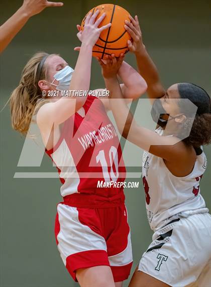 Thumbnail 3 in Wayne Christian vs Trinity Christian (NCISAA State Tournament - Third Round) photogallery.
