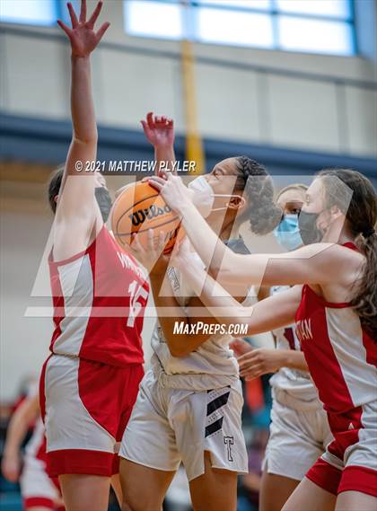 Thumbnail 1 in Wayne Christian vs Trinity Christian (NCISAA State Tournament - Third Round) photogallery.