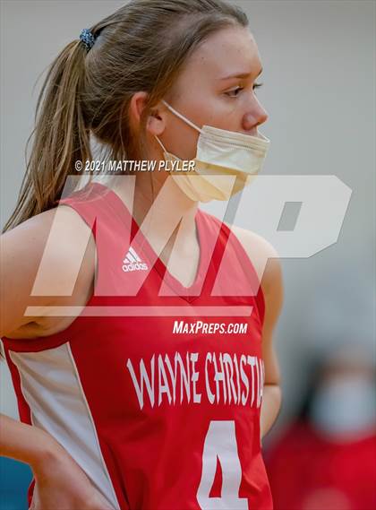 Thumbnail 2 in Wayne Christian vs Trinity Christian (NCISAA State Tournament - Third Round) photogallery.