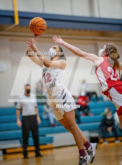Thumbnail 1 in Wayne Christian vs Trinity Christian (NCISAA State Tournament - Third Round) photogallery.