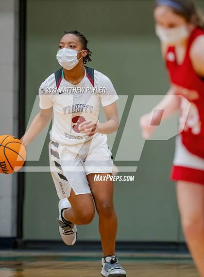 Thumbnail 2 in Wayne Christian vs Trinity Christian (NCISAA State Tournament - Third Round) photogallery.