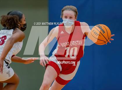 Thumbnail 3 in Wayne Christian vs Trinity Christian (NCISAA State Tournament - Third Round) photogallery.