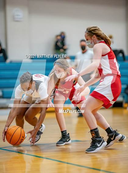 Thumbnail 2 in Wayne Christian vs Trinity Christian (NCISAA State Tournament - Third Round) photogallery.