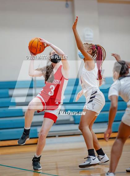 Thumbnail 3 in Wayne Christian vs Trinity Christian (NCISAA State Tournament - Third Round) photogallery.