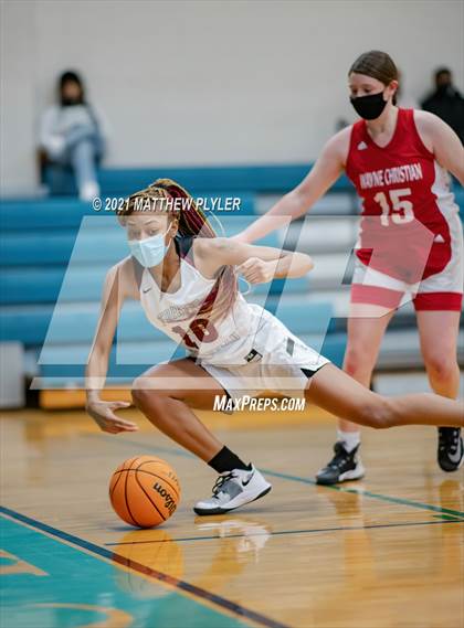 Thumbnail 1 in Wayne Christian vs Trinity Christian (NCISAA State Tournament - Third Round) photogallery.