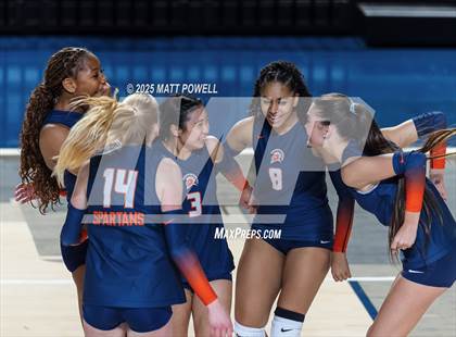 Thumbnail 3 in Seven Lakes vs Dawson (UIL 6A Volleyball Regional) photogallery.