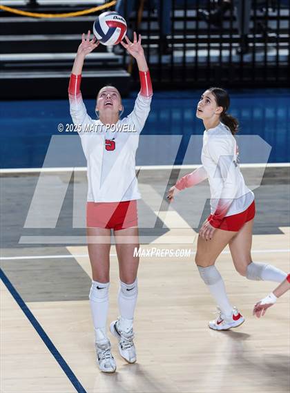 Thumbnail 1 in Seven Lakes vs Dawson (UIL 6A Volleyball Regional) photogallery.