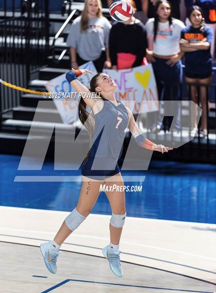 Thumbnail 3 in Seven Lakes vs Dawson (UIL 6A Volleyball Regional) photogallery.