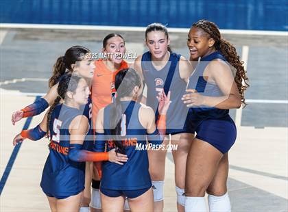 Thumbnail 3 in Seven Lakes vs Dawson (UIL 6A Volleyball Regional) photogallery.