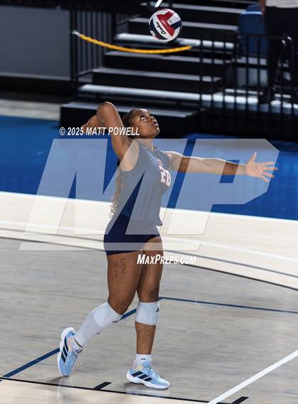 Thumbnail 2 in Seven Lakes vs Dawson (UIL 6A Volleyball Regional) photogallery.