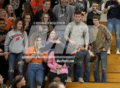 Thumbnail 2 in Milford vs. Illini Bluffs (IHSA 1A Super-Sectional Final) photogallery.