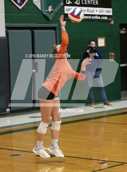 Thumbnail 2 in Milford vs. Illini Bluffs (IHSA 1A Super-Sectional Final) photogallery.