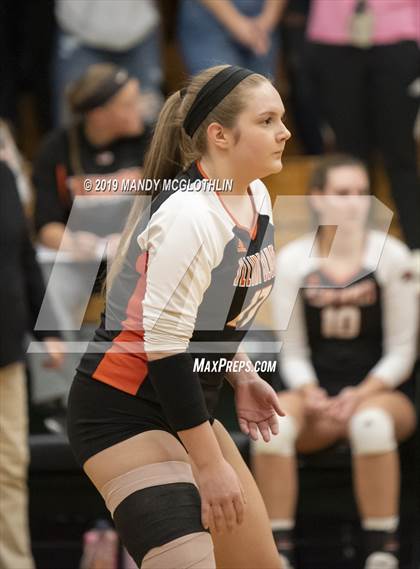 Thumbnail 3 in Milford vs. Illini Bluffs (IHSA 1A Super-Sectional Final) photogallery.