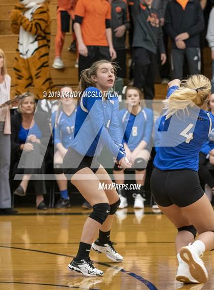 Thumbnail 1 in Milford vs. Illini Bluffs (IHSA 1A Super-Sectional Final) photogallery.