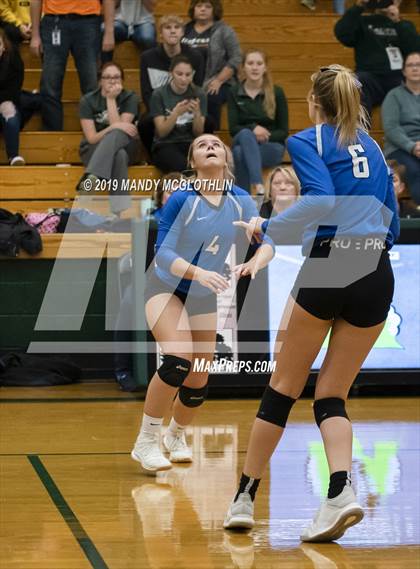 Thumbnail 2 in Milford vs. Illini Bluffs (IHSA 1A Super-Sectional Final) photogallery.