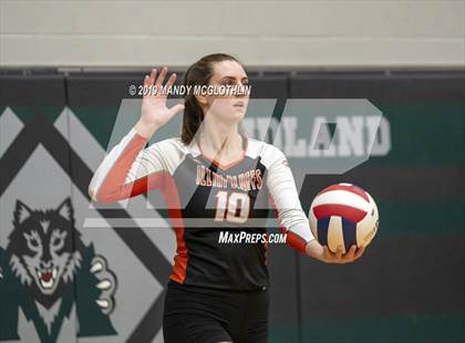 Thumbnail 1 in Milford vs. Illini Bluffs (IHSA 1A Super-Sectional Final) photogallery.