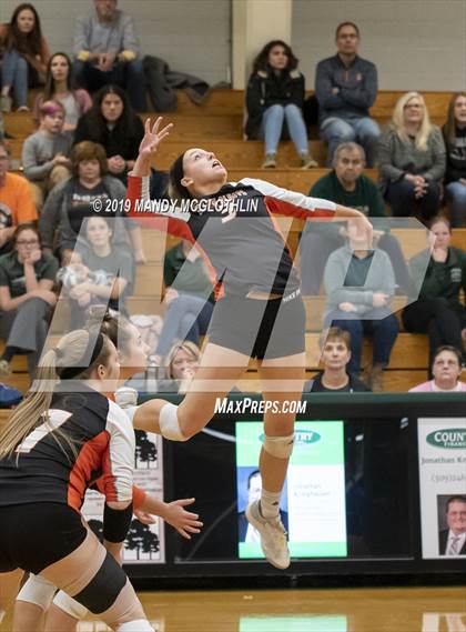 Thumbnail 3 in Milford vs. Illini Bluffs (IHSA 1A Super-Sectional Final) photogallery.
