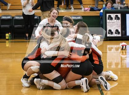 Thumbnail 1 in Milford vs. Illini Bluffs (IHSA 1A Super-Sectional Final) photogallery.