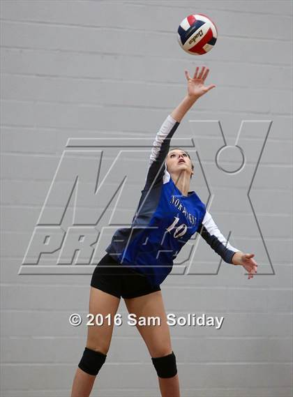 Thumbnail 1 in Blue Valley West vs. Northwest photogallery.