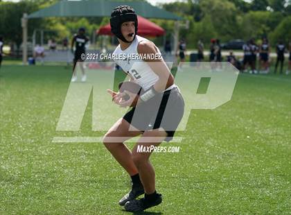 Thumbnail 2 in Johnson vs Tompkins (7 on 7 State Qualifying Tournament) photogallery.