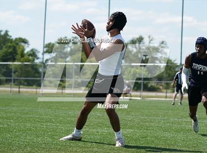 Thumbnail 3 in Johnson vs Tompkins (7 on 7 State Qualifying Tournament) photogallery.