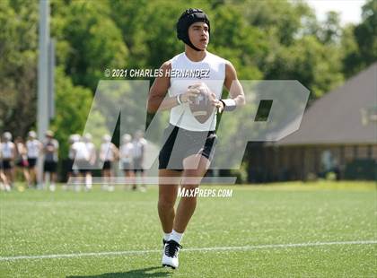 Thumbnail 3 in Johnson vs Tompkins (7 on 7 State Qualifying Tournament) photogallery.