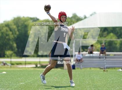 Thumbnail 3 in Johnson vs Tompkins (7 on 7 State Qualifying Tournament) photogallery.
