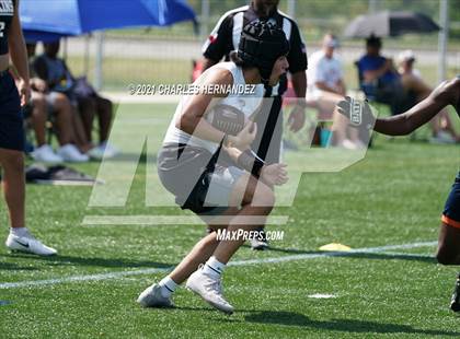 Thumbnail 2 in Johnson vs Tompkins (7 on 7 State Qualifying Tournament) photogallery.