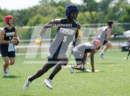 Thumbnail 2 in Johnson vs Tompkins (7 on 7 State Qualifying Tournament) photogallery.