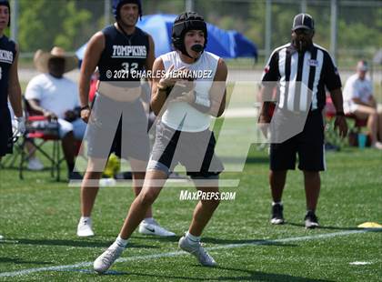 Thumbnail 3 in Johnson vs Tompkins (7 on 7 State Qualifying Tournament) photogallery.