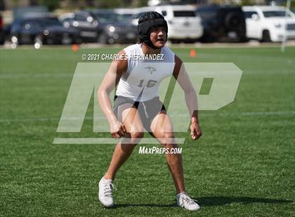 Thumbnail 3 in Johnson vs Tompkins (7 on 7 State Qualifying Tournament) photogallery.