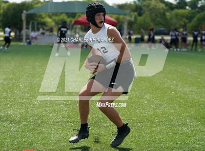 Thumbnail 3 in Johnson vs Tompkins (7 on 7 State Qualifying Tournament) photogallery.