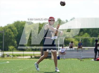 Thumbnail 1 in Johnson vs Tompkins (7 on 7 State Qualifying Tournament) photogallery.