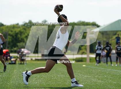 Thumbnail 2 in Johnson vs Tompkins (7 on 7 State Qualifying Tournament) photogallery.