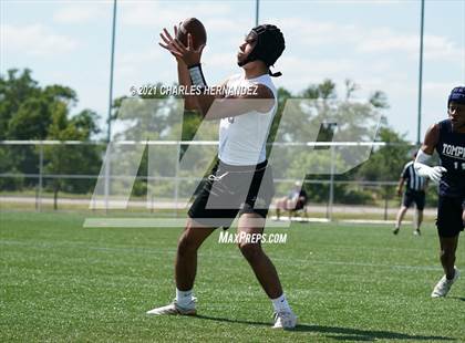 Thumbnail 2 in Johnson vs Tompkins (7 on 7 State Qualifying Tournament) photogallery.