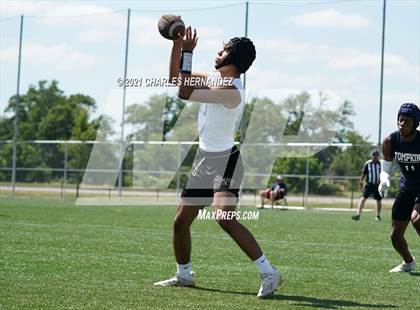 Thumbnail 1 in Johnson vs Tompkins (7 on 7 State Qualifying Tournament) photogallery.