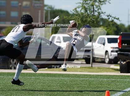 Thumbnail 2 in Johnson vs Tompkins (7 on 7 State Qualifying Tournament) photogallery.