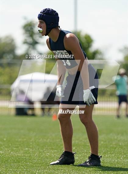Thumbnail 3 in Johnson vs Tompkins (7 on 7 State Qualifying Tournament) photogallery.