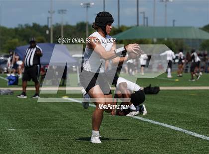 Thumbnail 1 in Johnson vs Tompkins (7 on 7 State Qualifying Tournament) photogallery.