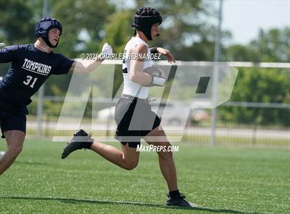 Thumbnail 2 in Johnson vs Tompkins (7 on 7 State Qualifying Tournament) photogallery.