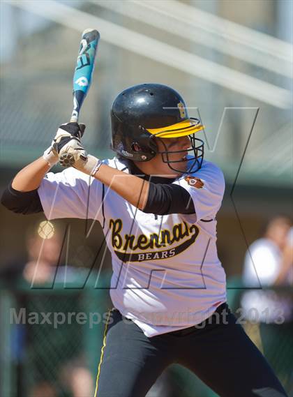 Thumbnail 2 in Clark vs Brennan (NISD Softball Tournament) photogallery.