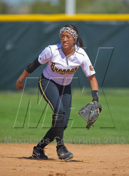Thumbnail 1 in Clark vs Brennan (NISD Softball Tournament) photogallery.