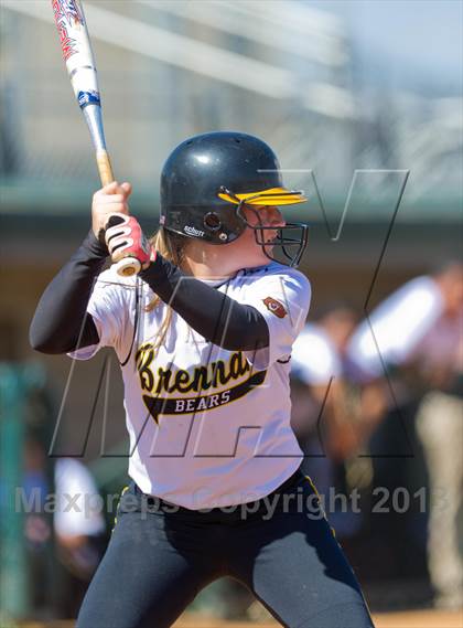 Thumbnail 3 in Clark vs Brennan (NISD Softball Tournament) photogallery.