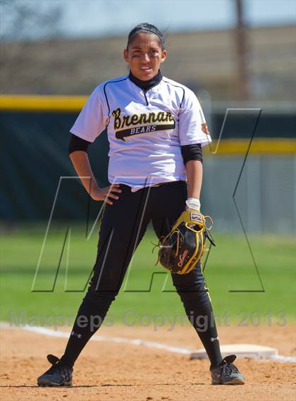 Thumbnail 1 in Clark vs Brennan (NISD Softball Tournament) photogallery.